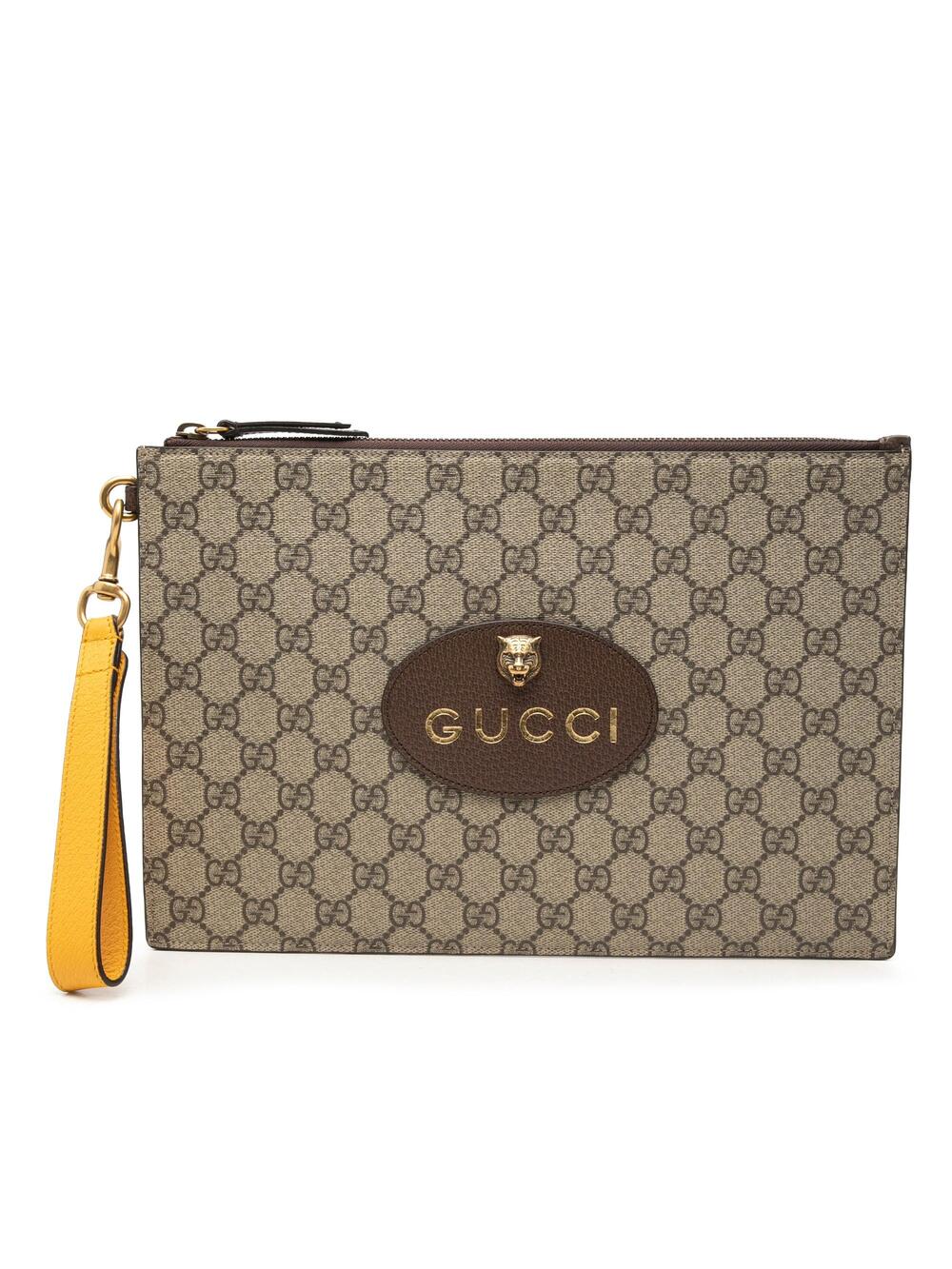 Gucci Neo Vintage Wristlet Pouch Gg #365936G64B
